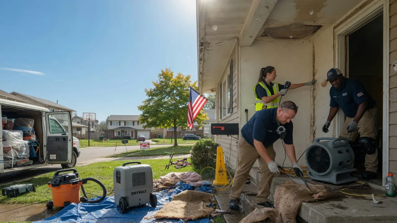 Water Damage Restoration in Roseville, CA near me